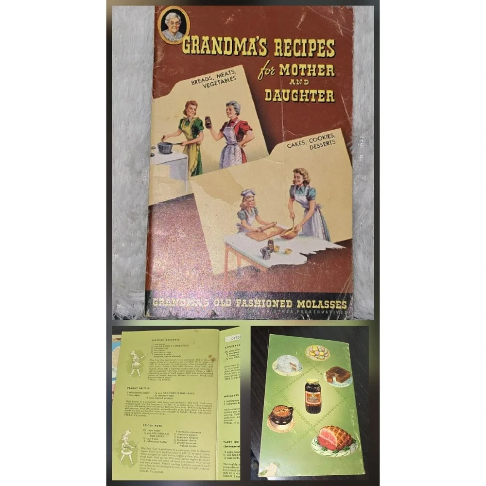 Vintage 1930s - 1960s Baking Cook‎ Books Grandma's, Eagle Brand, & Betty Crocker